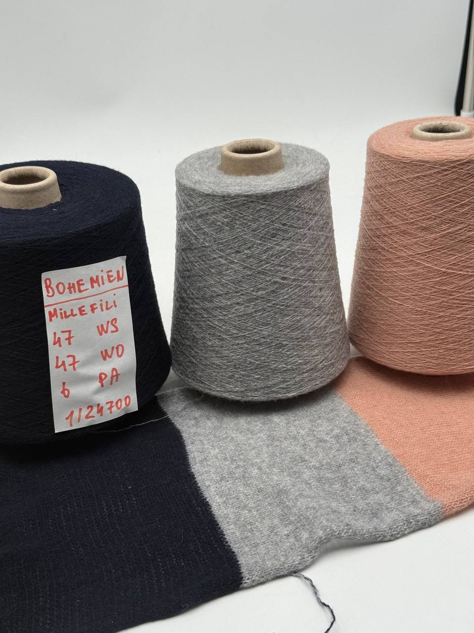 BOHEMIEN - 47%WO 47%WS 6%PA yarn - by Millefili