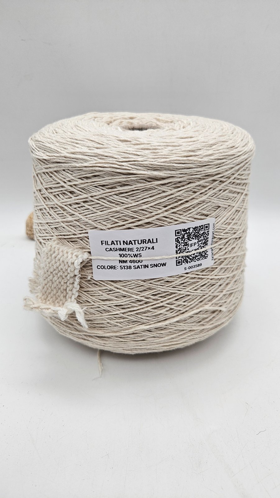 Cashmere 2/27×4 - 100%WS yarn - by Filati Naturali