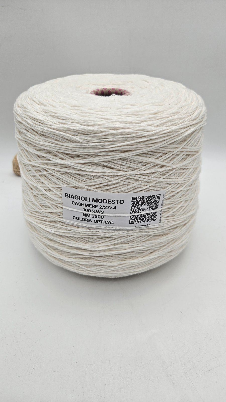Cashmere 2/27×4 - 100%WS yarn - by Biagioli Modesto